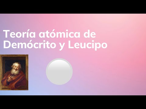 Modelo atómico de Demócrito y Leucipo: la teoría de la materia más antigua