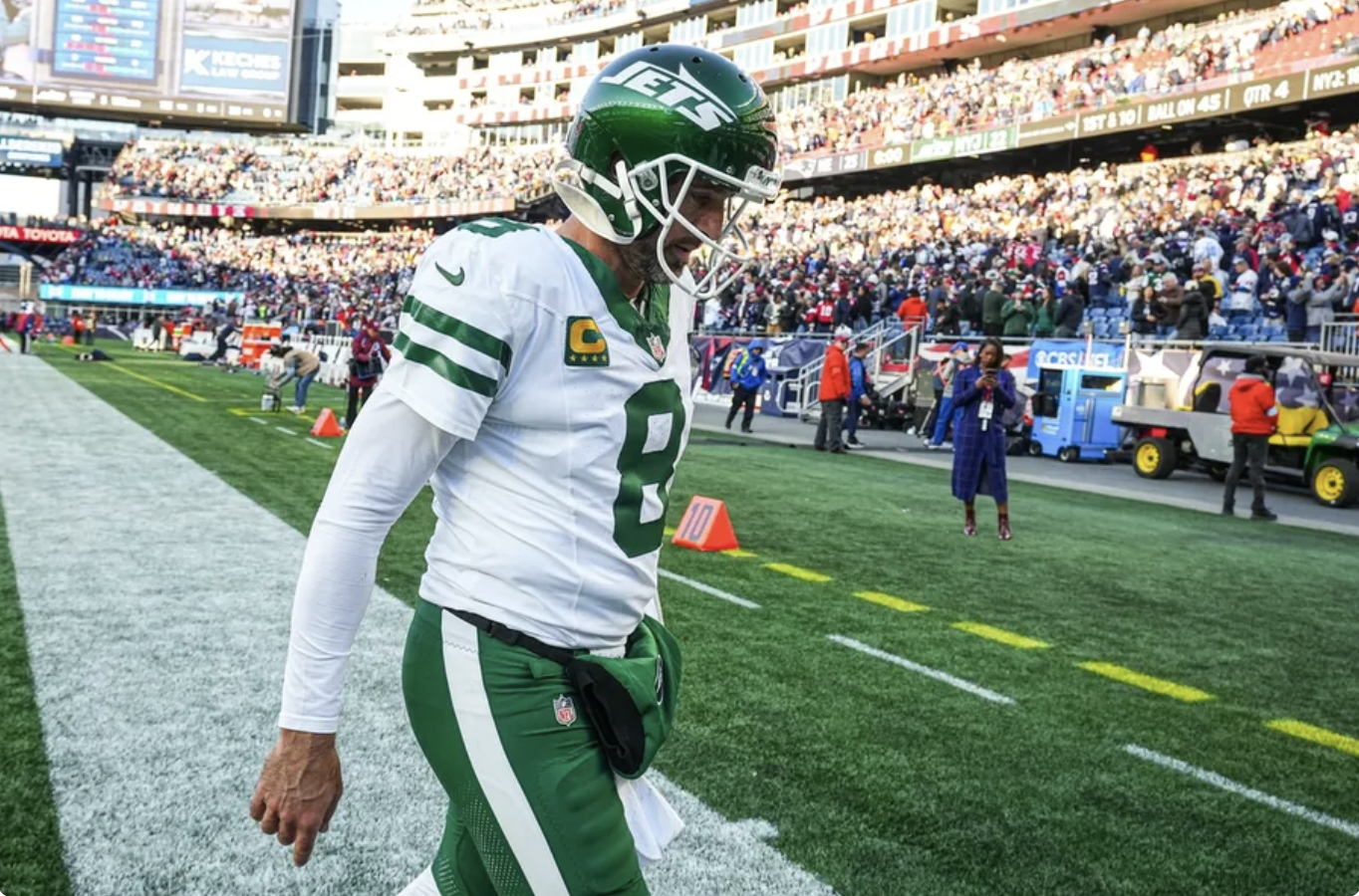 ¿Debe Aaron Rodgers retirarse? Jets luchan tras 5 derrotas seguidas