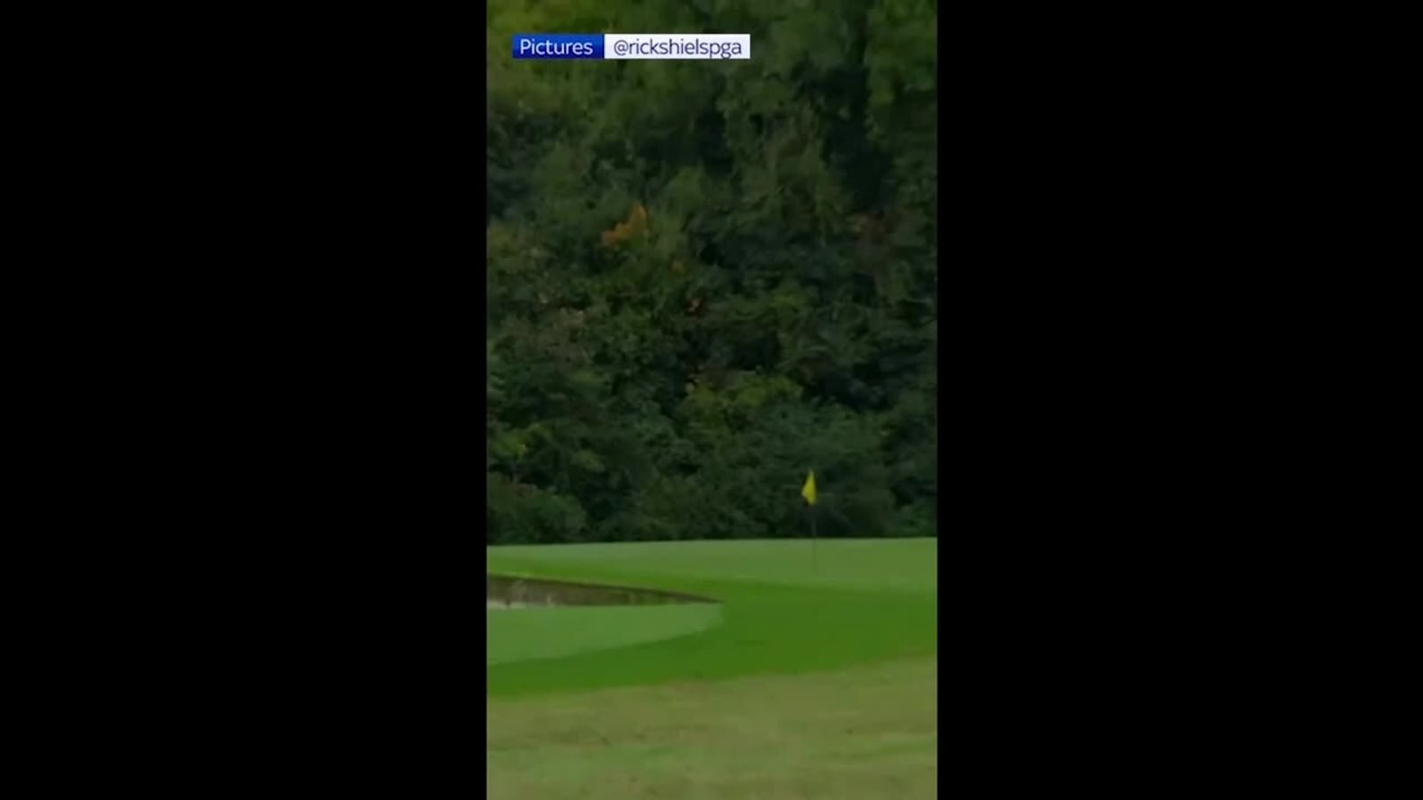 ¡Está justo encima!’ | Harry Kane casi logra un hoyo en uno en par 4!