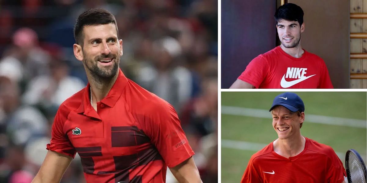 Djokovic habla de las posibilidades de Alcaraz y Sinner de romper sus récords