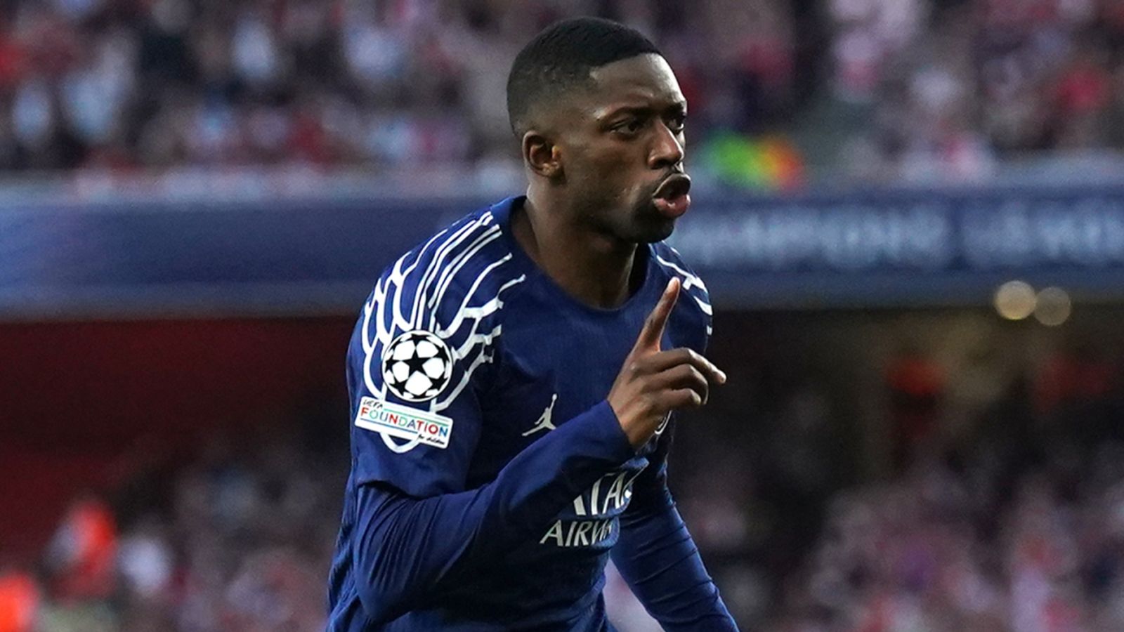 Arsenal 0-1 PSG: Gol temprano de Dembélé da ventaja al PSG en Champions