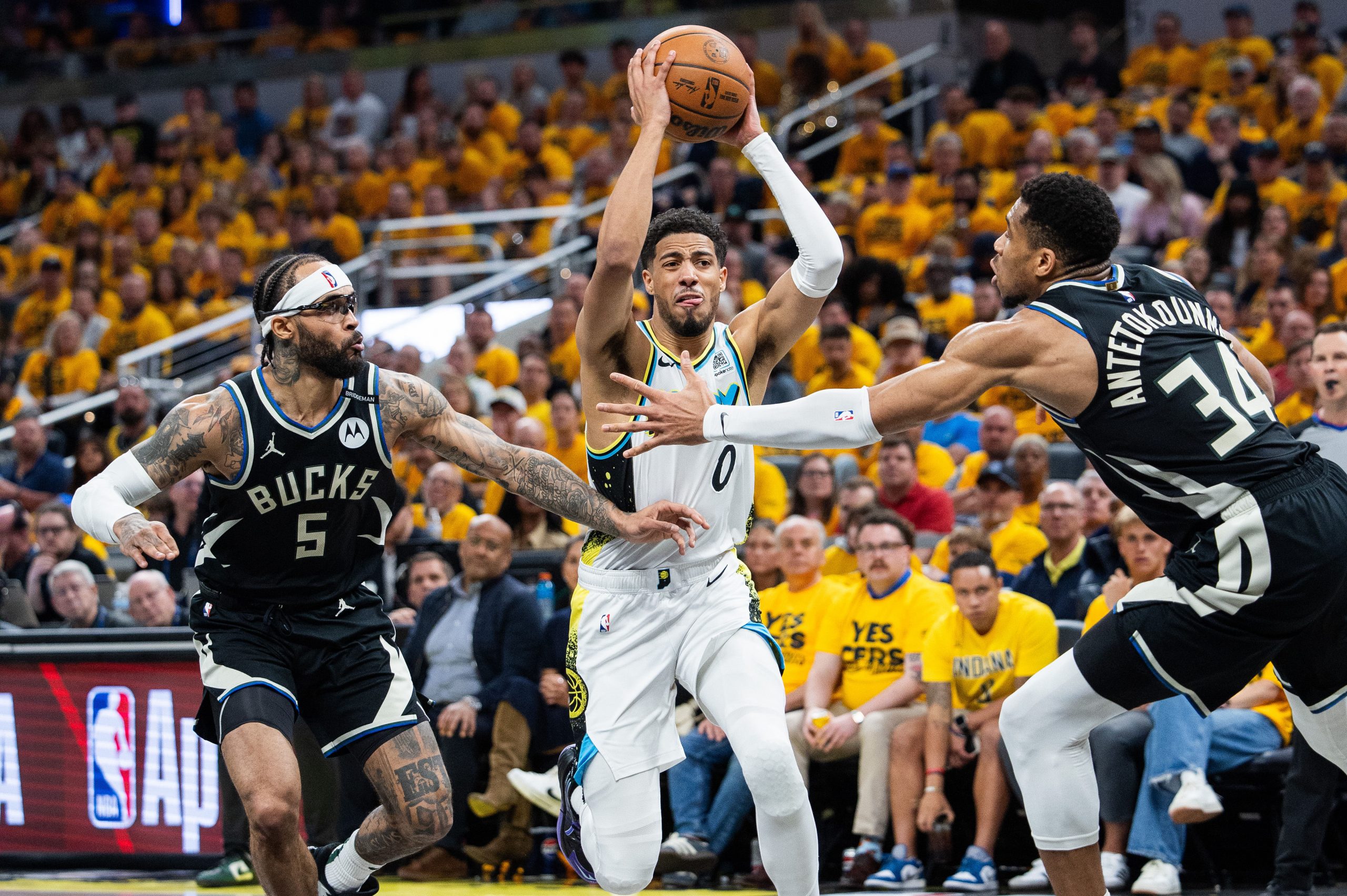 Estadísticas del juego Bucks vs Pacers, 29 de abril 2025, Playoffs NBA Juego 5