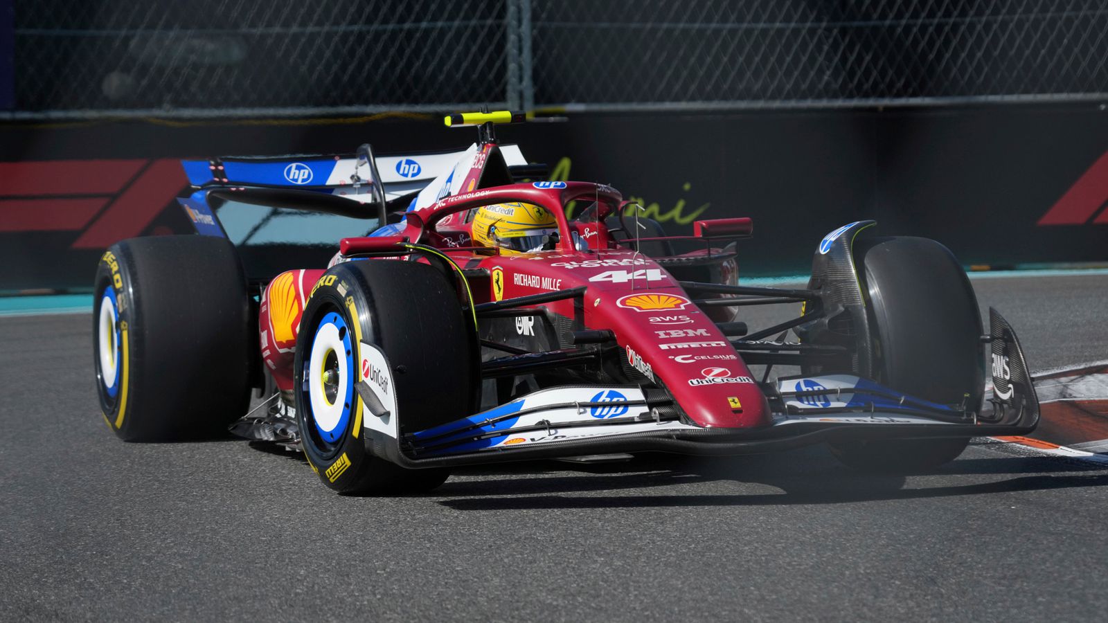Miami GP: Leclerc y Hamilton critican velocidad de Ferrari