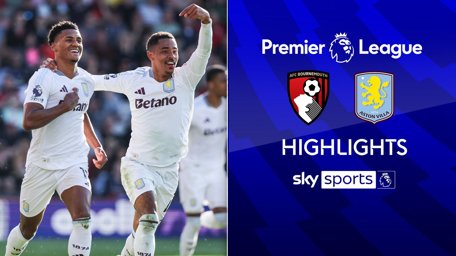 Bournemouth 0-1 Aston Villa | Resumen Premier League