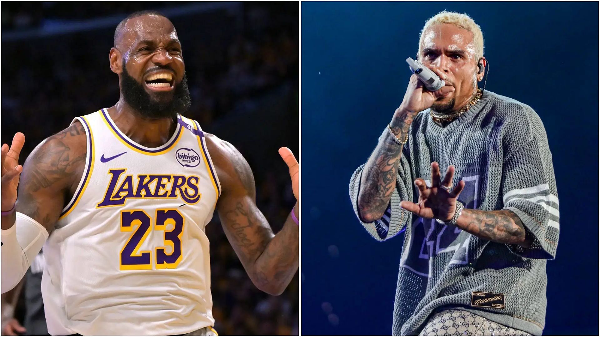 Chris Brown impresiona en juego de baloncesto viral