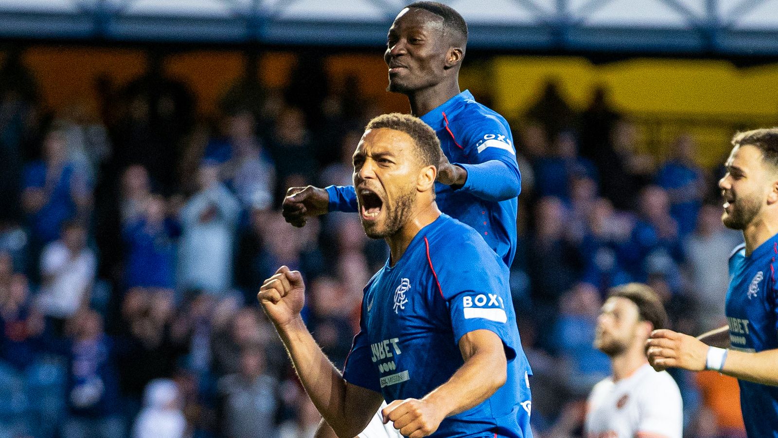 Rangers 3-1 Dundee Utd: Doblete de Dessers y gol de Raskin aseguran victoria
