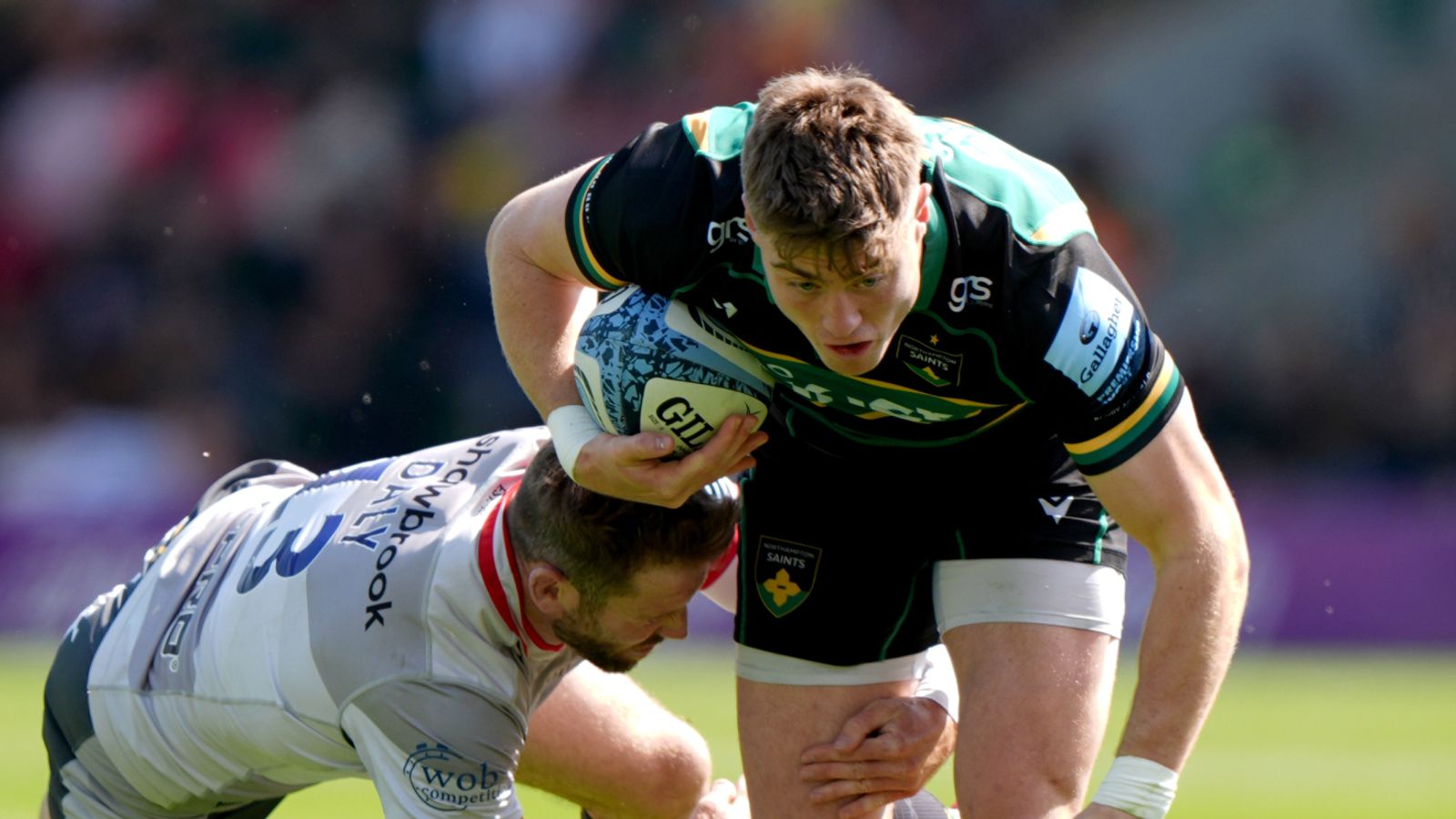 Cuarteto de Northampton vence a trío de Saracens en Premiership