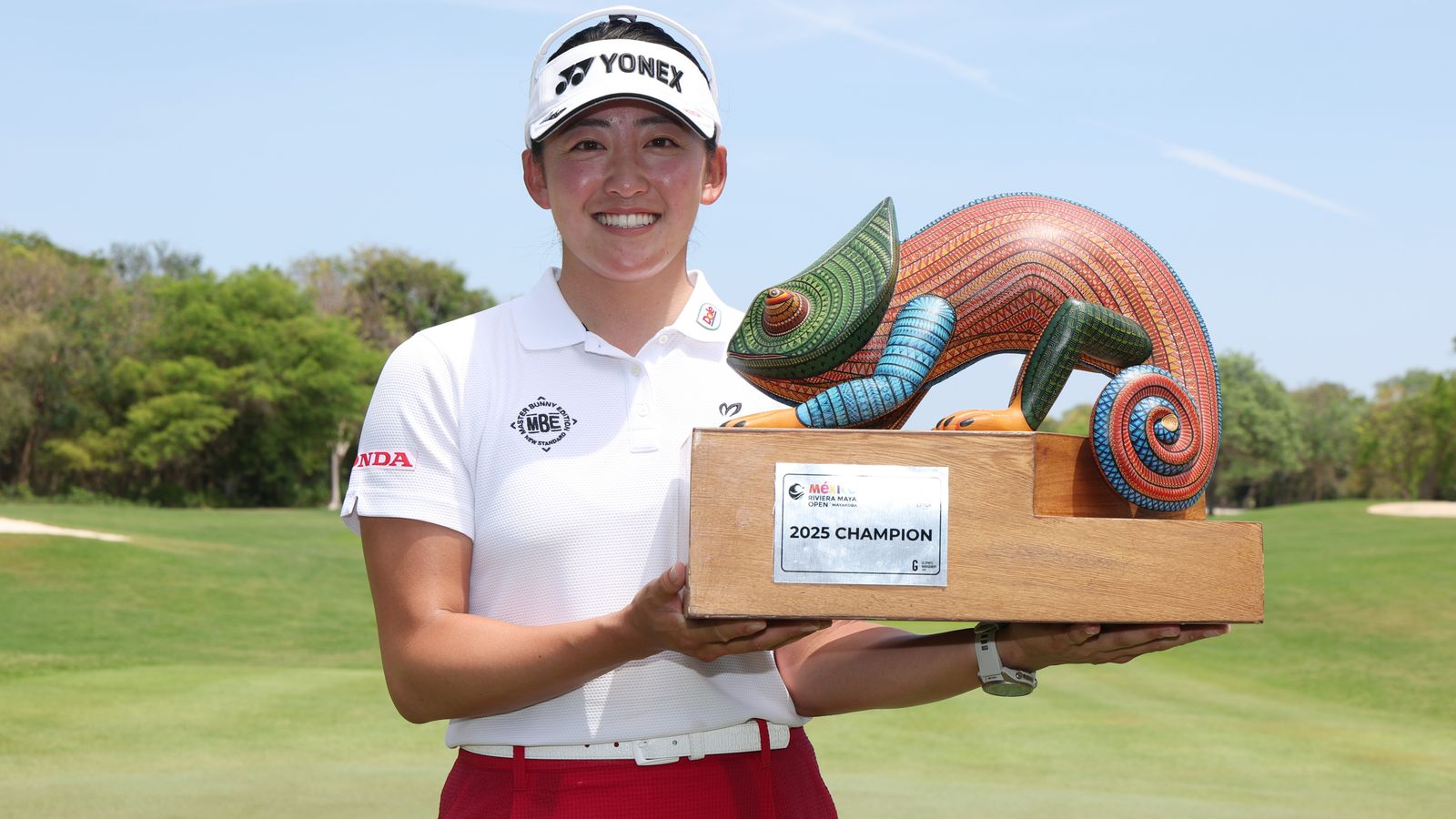 Chisato Iwai gana su primer título LPGA en México por seis golpes
