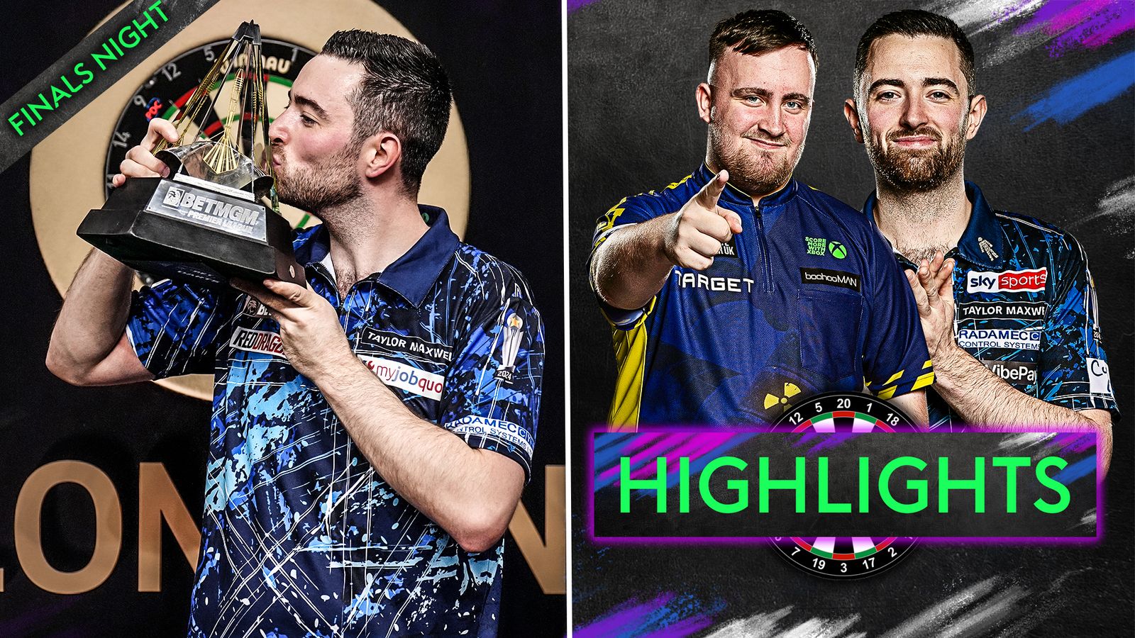 Premier League Darts: Luke Humphries campeón, venció a Luke Littler
