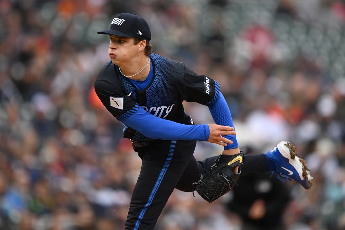 Tigres ponen al novato Jackson Jobe en IL de 15 días por lesión de codo