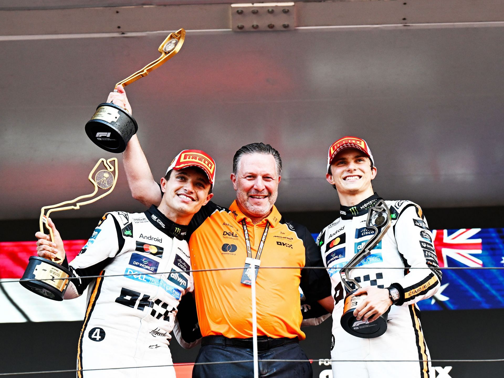 Zak Brown habla de Norris o Piastri en Indy 500 a futuro