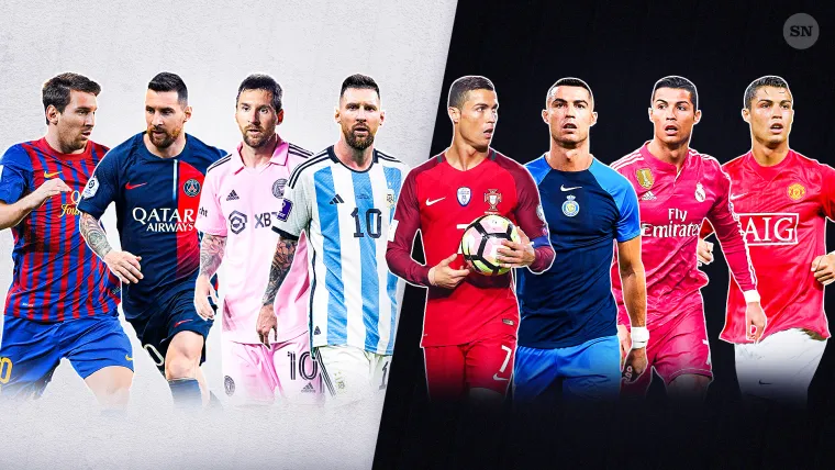 ¿Quién tiene más títulos, Messi o Ronaldo? Comparación | Sporting News Spain