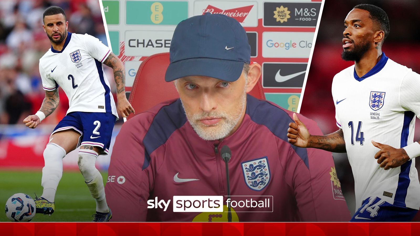 ¡No entres en pánico!’ | Tuchel apoya a Walker, Toney y pide calma por el Mundial
